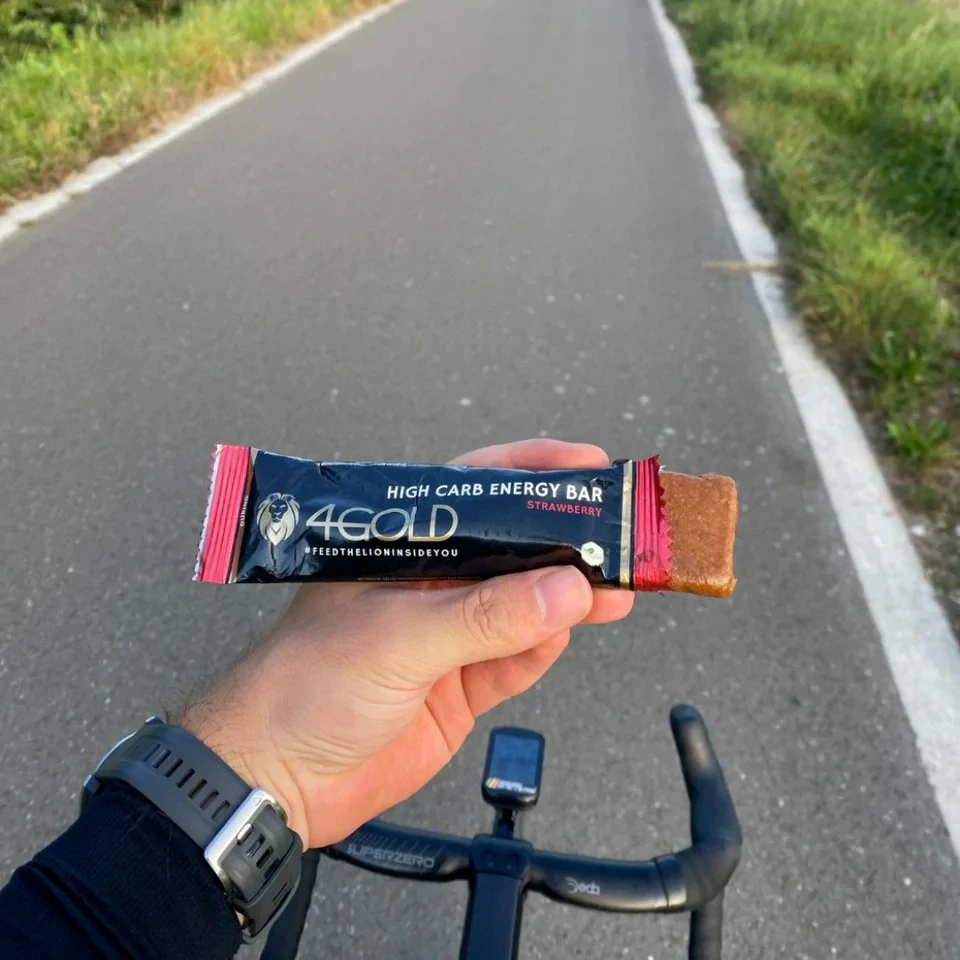 Ultra Carb Energy Tyčinka 4GOLD - Jahoda 60g