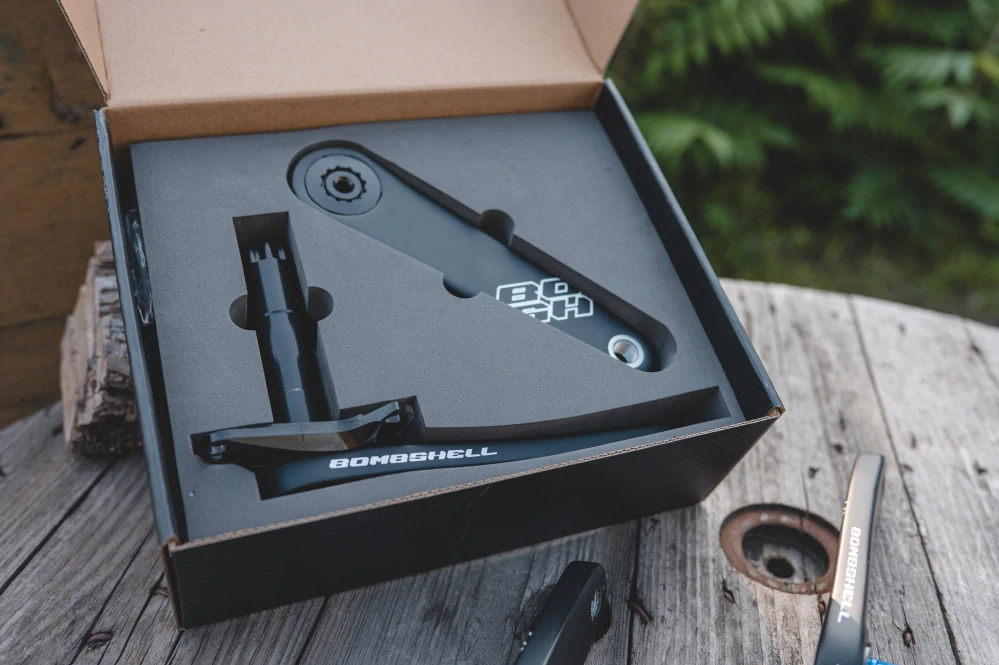 Kliky Carbon 135mm Bombshell