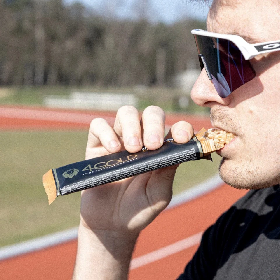  Crispy Energy Tyčinka 4GOLD - Slaný karamel 35 g