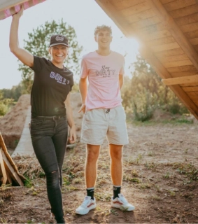 Stay dirty every day - unisex růžové