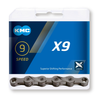 Řetěz KMC X9 9-speed GREY