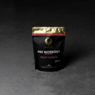 Pre Workout 4GOLD - Ovocný punč 300 g
